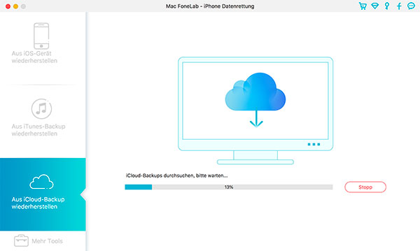 iPhone Daten auf dem Mac wiederherstellen