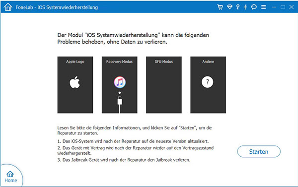 ios system wiederherstellen