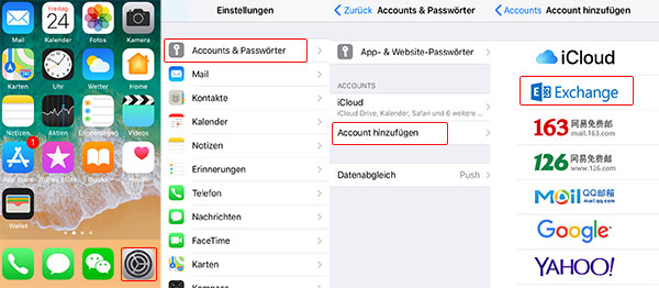 iphone kontakte in outlook übertragen