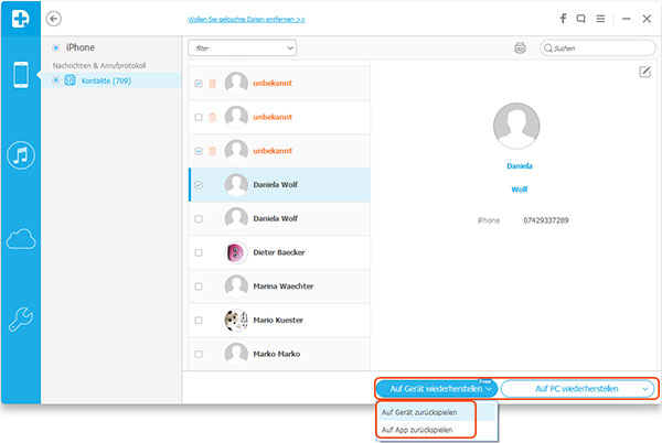 iphone kontakte wiederherstellen