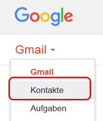 iphone kontakte in gmail importieren